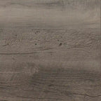 40" Rustic Coffee Table with X-Metal Accents and Storage Shelf
