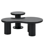 Cloud Coffee Table with Round Small Side Table