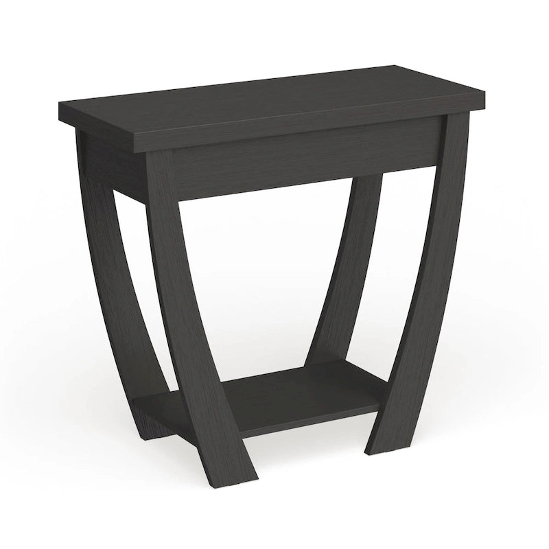 Modern Console Table with Drawer and Shelf - 36 inch