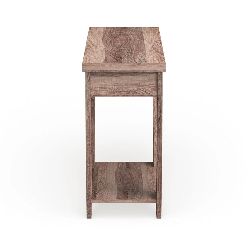 Modern Console Table with Drawer and Shelf - 36 inch