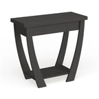 Modern Console Table with Drawer and Shelf - 36 inch