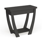 Modern Console Table with Drawer and Shelf - 36 inch