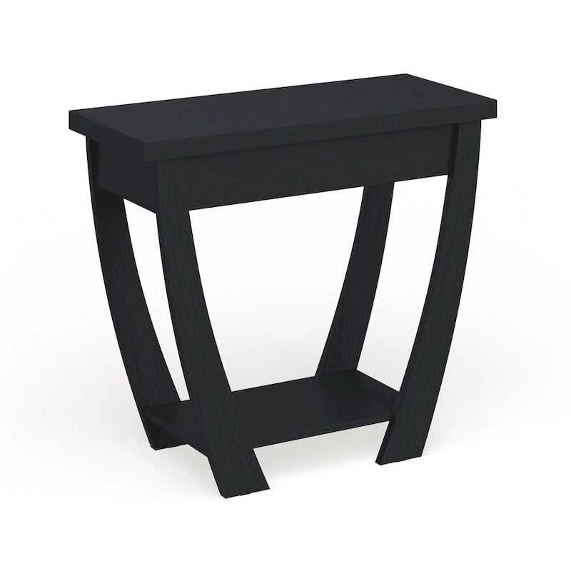 Modern Console Table with Drawer and Shelf - 36 inch