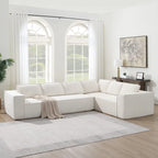 Minimalist Modular Sofa with Advanced Materials for Comfort and Style