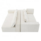 Minimalist Modular Sofa with Advanced Materials for Comfort and Style