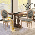 French Dining Chair with Nailhead Trim Set of 4