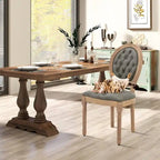 French Dining Chair with Nailhead Trim Set of 4
