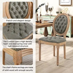 French Dining Chair with Nailhead Trim Set of 4