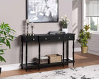 Convenience Concepts Cheyenne 3 Drawer Console Table with Shelf