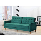 Tufted Velvet Sofa Bed Sleeper