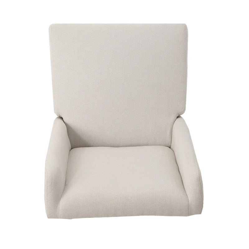 Fabric Wingback Dining Chairs Set of 2