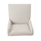 Fabric Wingback Dining Chairs Set of 2