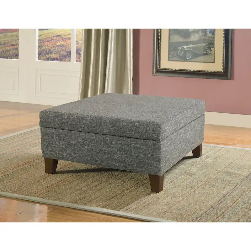 32  Square Storage Ottoman