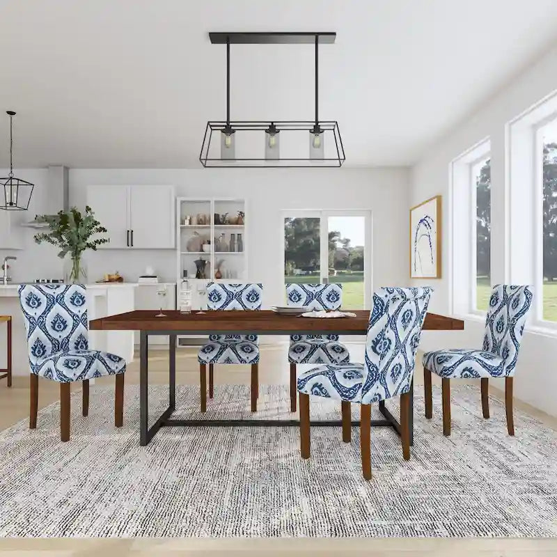Classic round dining chairs