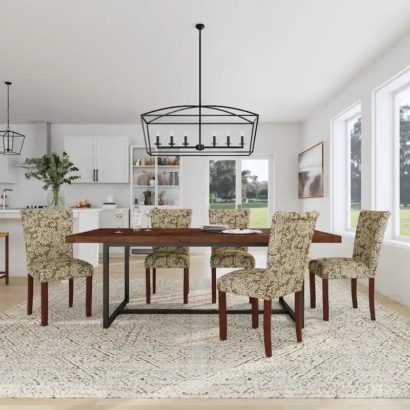 Classic round dining chairs