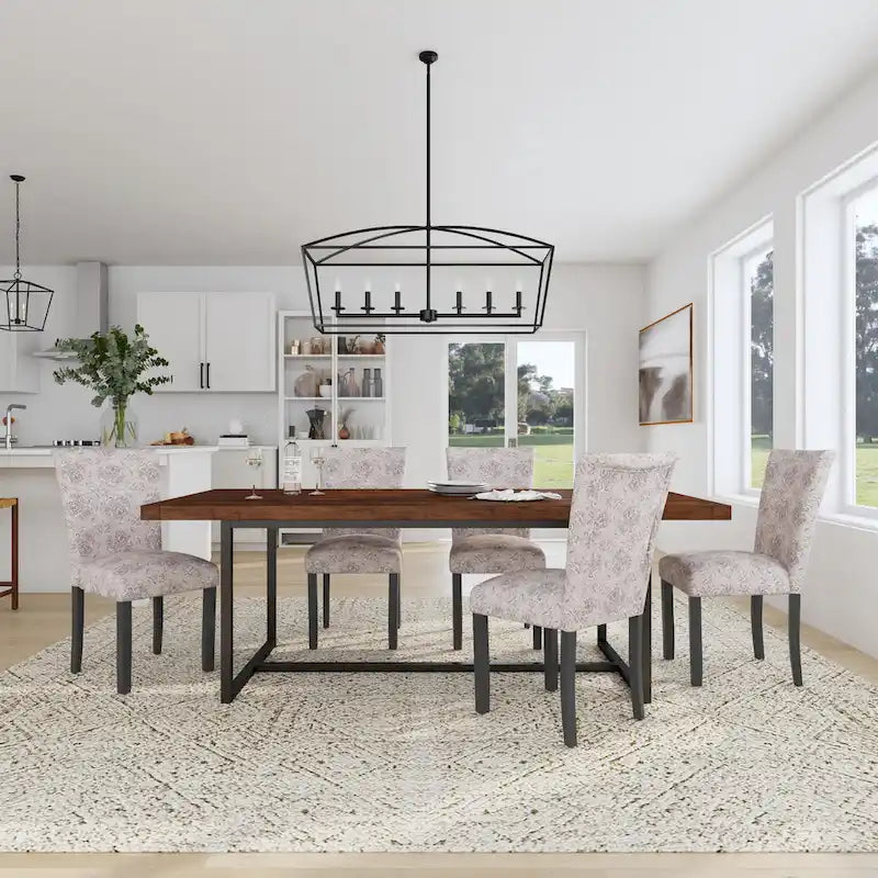Classic round dining chairs