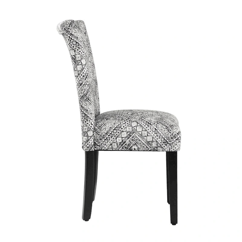 Classic round dining chairs