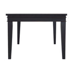 Extendable Dining Table - Antique White & Grey - Seats 6