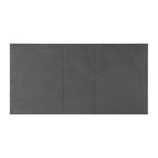 Extendable Dining Table - Antique White & Grey - Seats 6