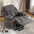 Power Lift Chairs Recliners, Heat & Massage, USB Port, Remote Control