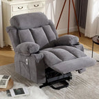 Power Lift Chairs Recliners, Heat & Massage, USB Port, Remote Control