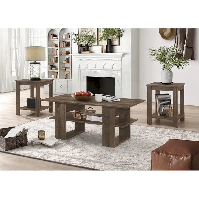 Transparent tempered glass tabletop with a metal frame, suitable for living rooms.