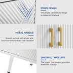 Modern Wooden 2-door Accent Cabinet