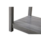 Wooden Nightstand with Drawer and Shelf