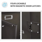 6 Doors Metal Locker Storage Cabinet