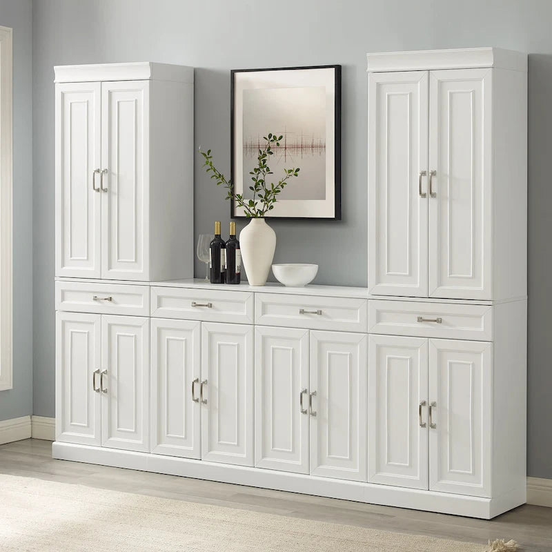 Crosley Stanton 3Pc Sideboard And Pantry Set - 14.5 x95 x78 