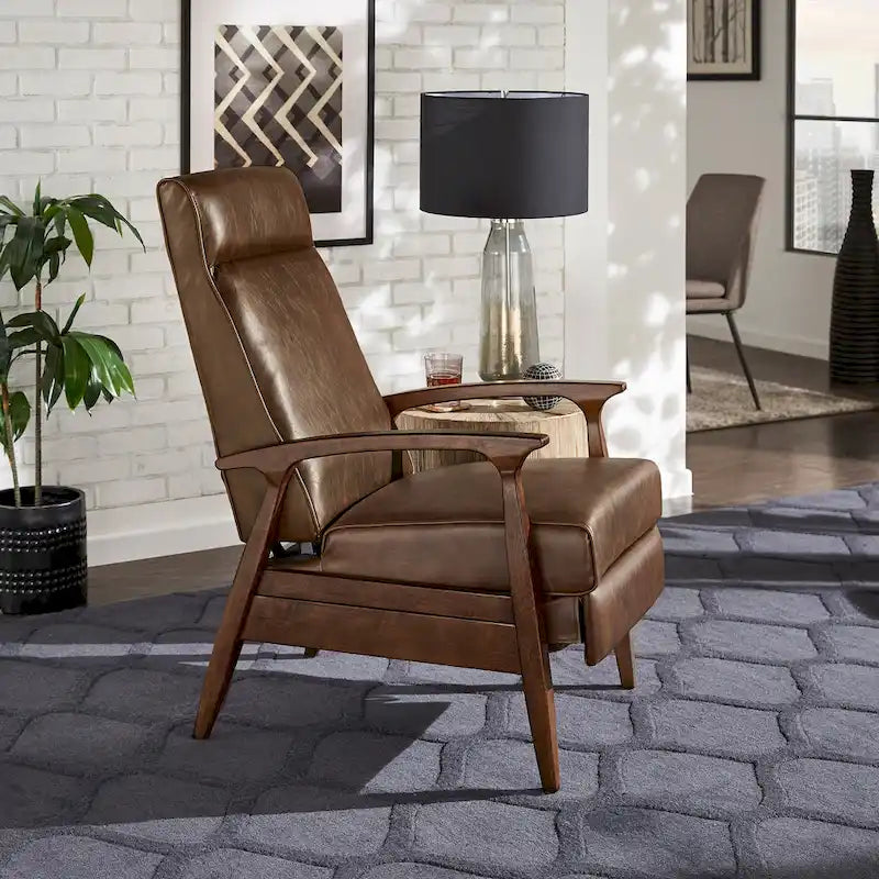 25.75-inch wide medieval-style recliner
