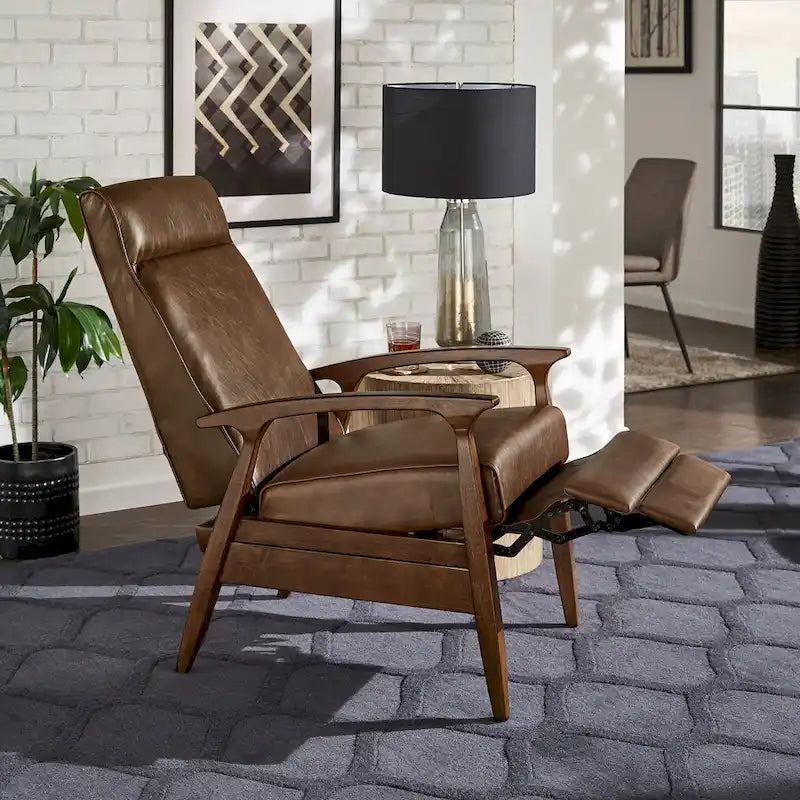 25.75-inch wide medieval-style recliner