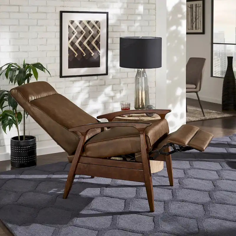 25.75-inch wide medieval-style recliner