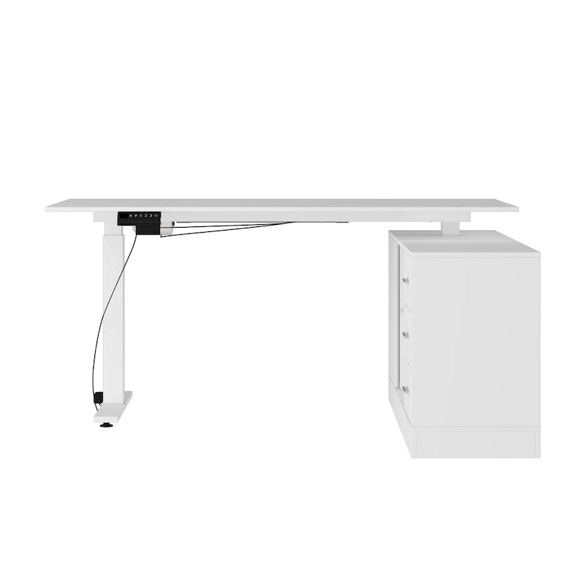 Super-Sized Standing Desk with Electric Lift - 63 x31.5 PC Desktop