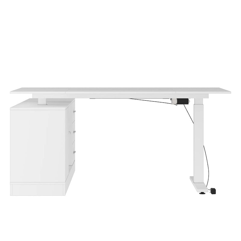 Super-Sized Standing Desk with Electric Lift - 63 x31.5 PC Desktop