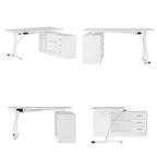 Super-Sized Standing Desk with Electric Lift - 63 x31.5 PC Desktop