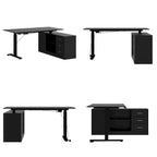 Super-Sized Standing Desk with Electric Lift - 63 x31.5 PC Desktop