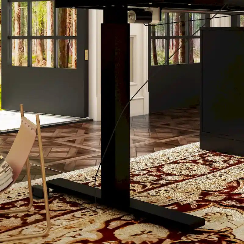 Super-Sized Standing Desk with Electric Lift - 63 x31.5 PC Desktop
