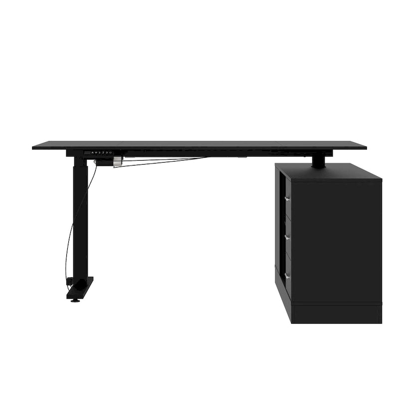 Super-Sized Standing Desk with Electric Lift - 63 x31.5 PC Desktop