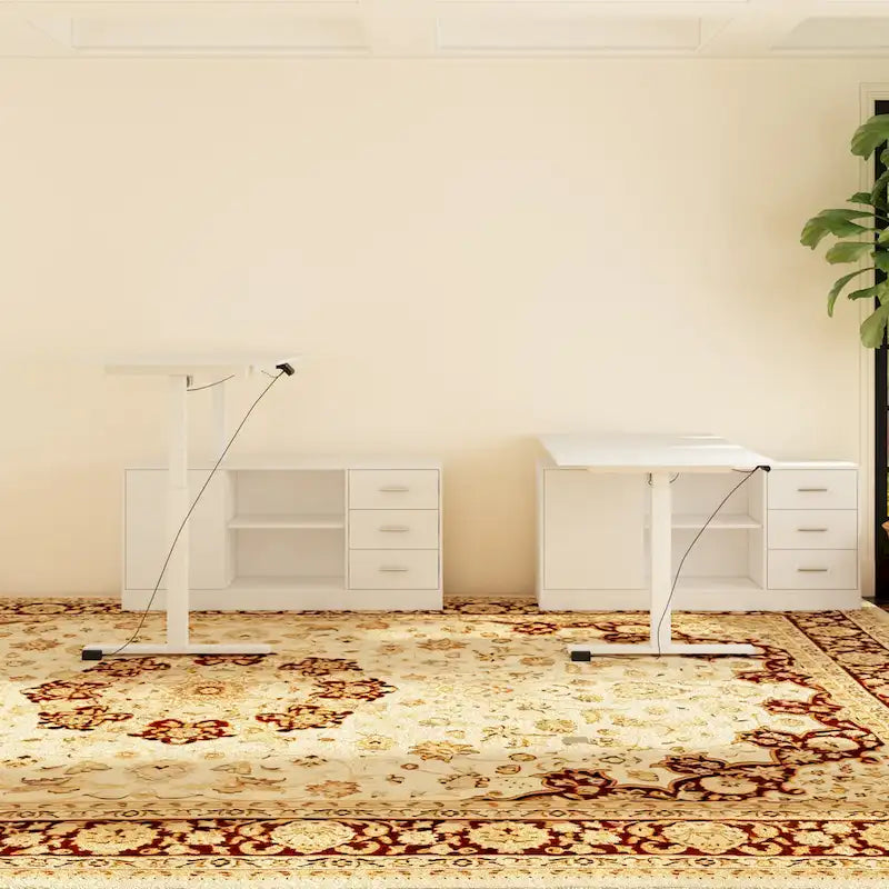 Super-Sized Standing Desk with Electric Lift - 63 x31.5 PC Desktop