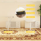 Super-Sized Standing Desk with Electric Lift - 63 x31.5 PC Desktop