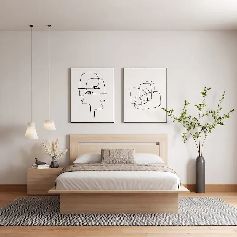 Malibu 3-Piece Bedroom Set with Bed