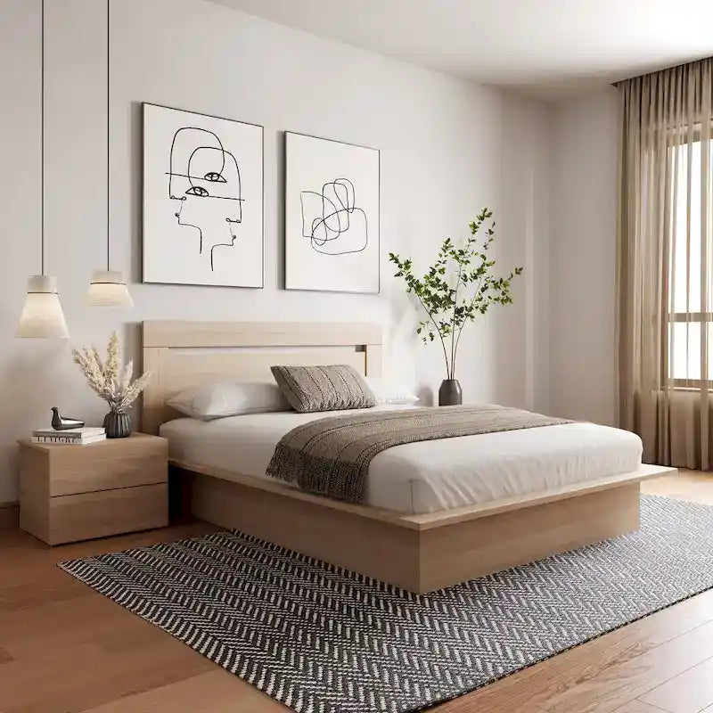 Malibu 3-Piece Bedroom Set with Bed
