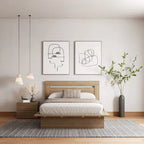 Malibu 3-Piece Bedroom Set with Bed