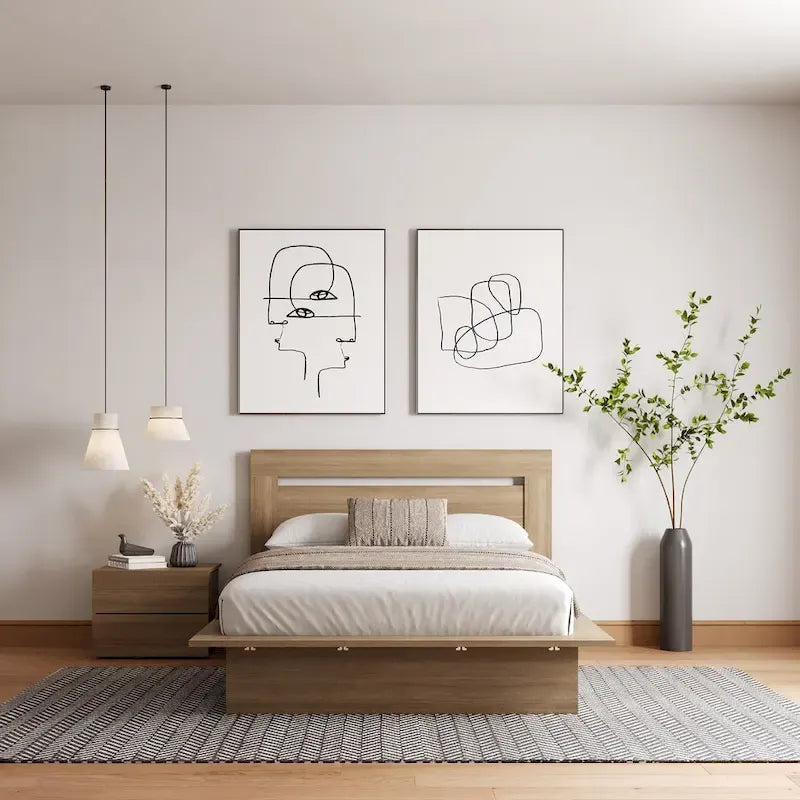 Malibu 3-Piece Bedroom Set with Bed