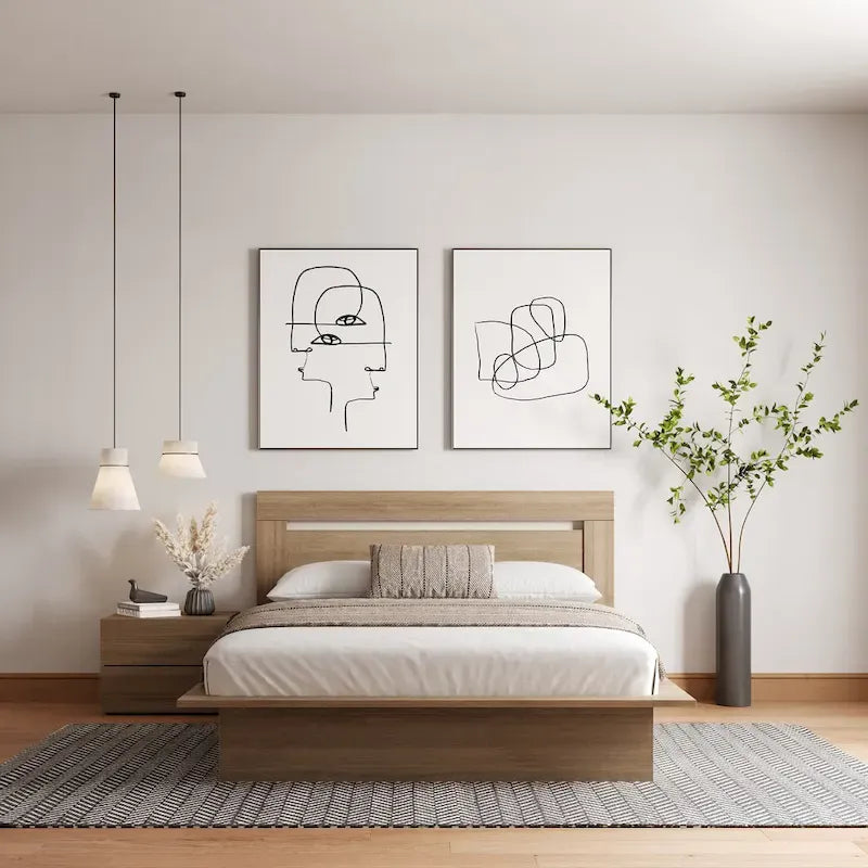 Malibu 3-Piece Bedroom Set with Bed