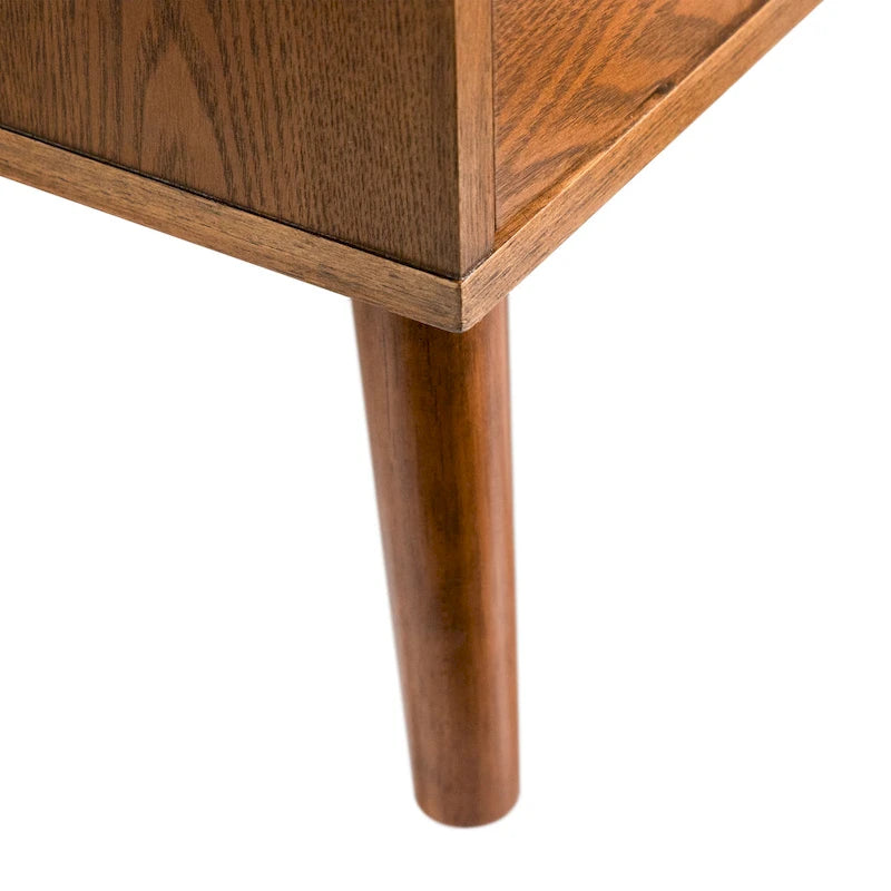 Walnut Mid-Century 6-Drawer Dresser