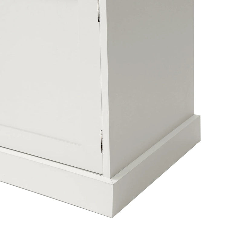 3-in-1 Design Hall Tree with 3 Hooks and Storage Bench - 47.24 W x 70.9 H x 15.74 D