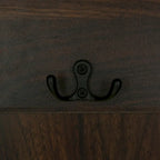 3-in-1 Design Hall Tree with 3 Hooks and Storage Bench - 47.24 W x 70.9 H x 15.74 D