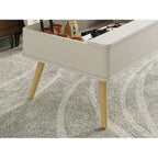Rectangle Lift Top Square Coffee Table With Storage 37 x 23.5